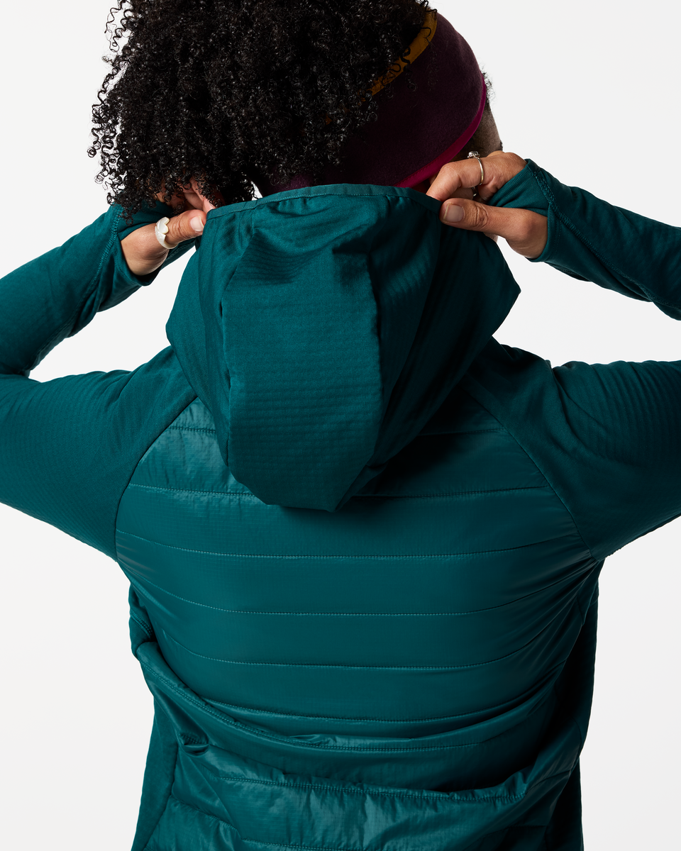 Acodo Hybrid Hooded Jacket - Women's
