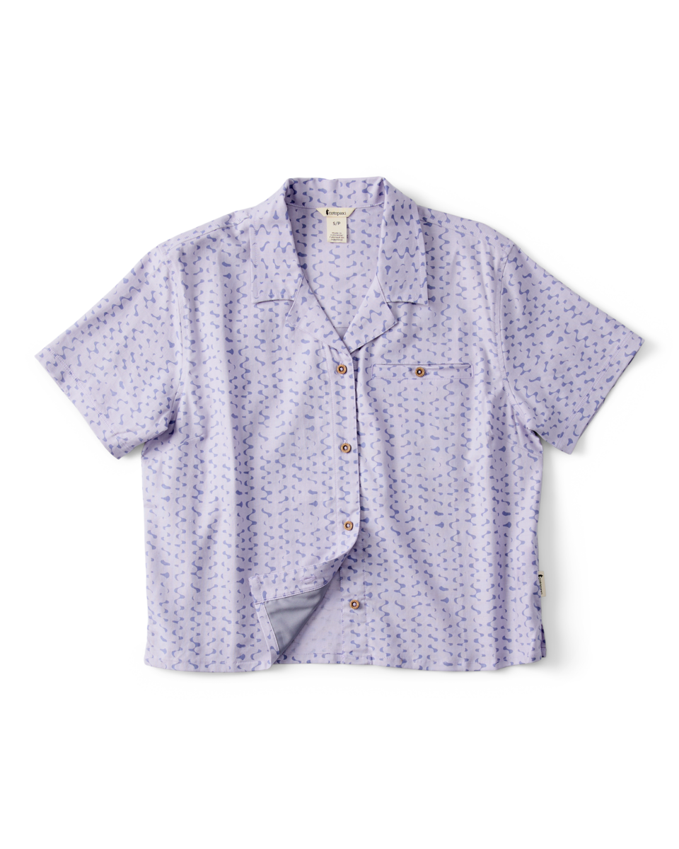 Afuera Button Up Shirt - Print - Women's